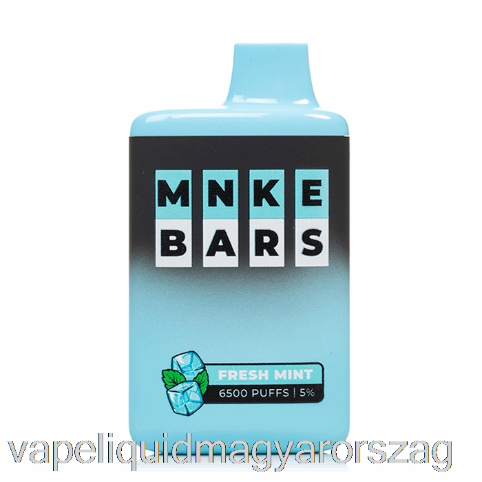 Mnke Bars 6500 Eldobható Friss Mentás Vape Folyadék